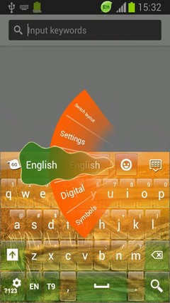 Keyboard for HTC One X+