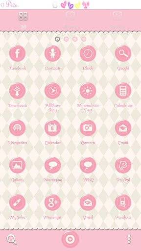 Go Launcher First Love Theme