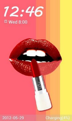 Lipstick Go Locker theme