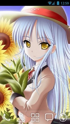 anime-girl-in-sunflower