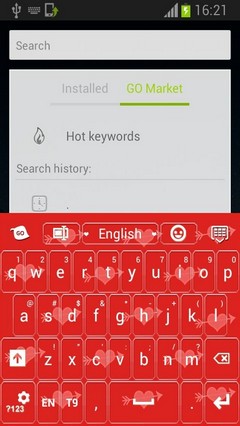 Red Valentine Keyboard