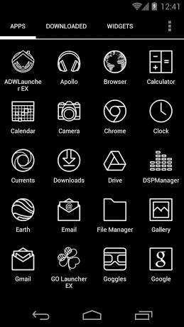 Theme Line . Adw/Apex/Go/Nova