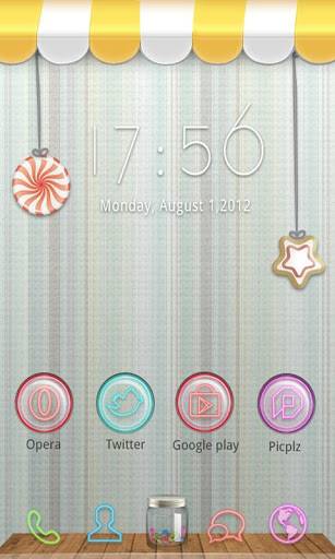 Candy Store The GO Launcher Theme