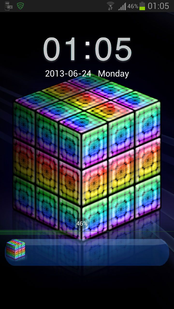 GO Locker Style rainbow cube-1