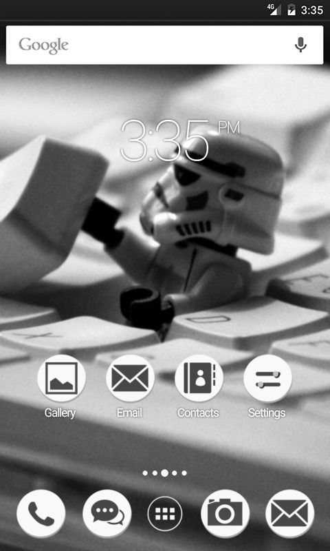 Imperial star wars ADW Launcher Theme
