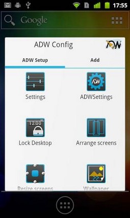 ADW launcher new