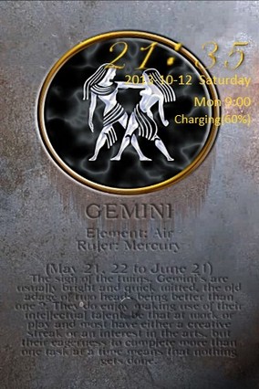 Gemini Zodiac Go Locker