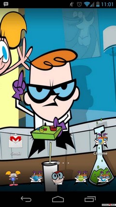 Dexter's Laboratory Android Theme