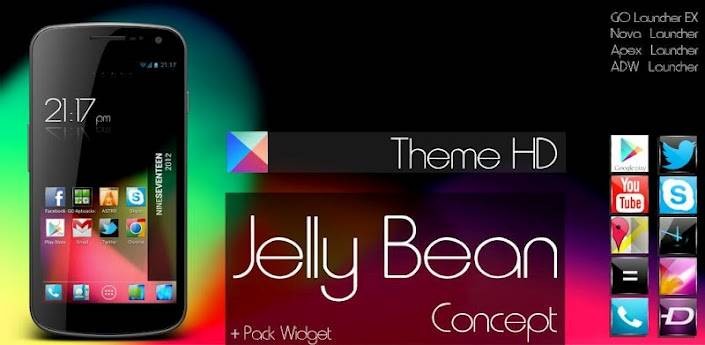 Jelly Bean HD Theme 5 in 1 v3
