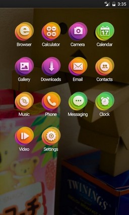 More and more gifts GO Launcher Theme