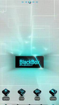 Blackbox GO LauncherEX Theme