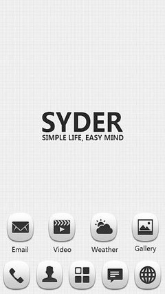 Syder GO Launcher EX Theme