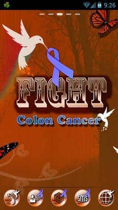 Go Launcher Colon Cancer Theme