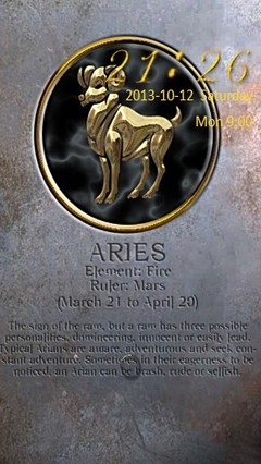 Aries Zodiac Go Locker