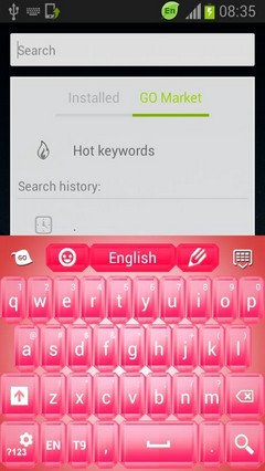 Pink Diamonds Keyboard