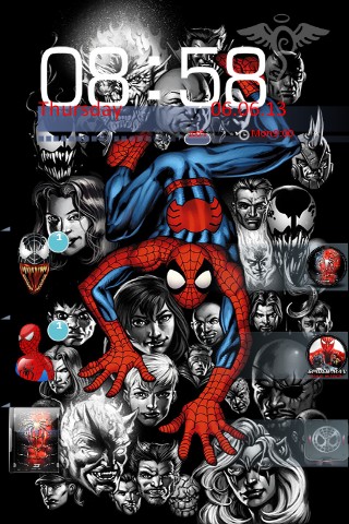 Comic Spiderman Locker