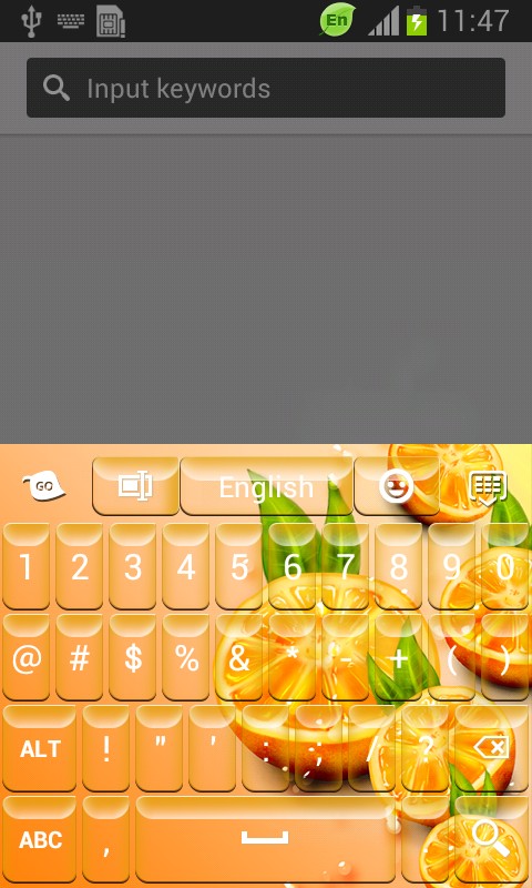 Oranges Keyboard