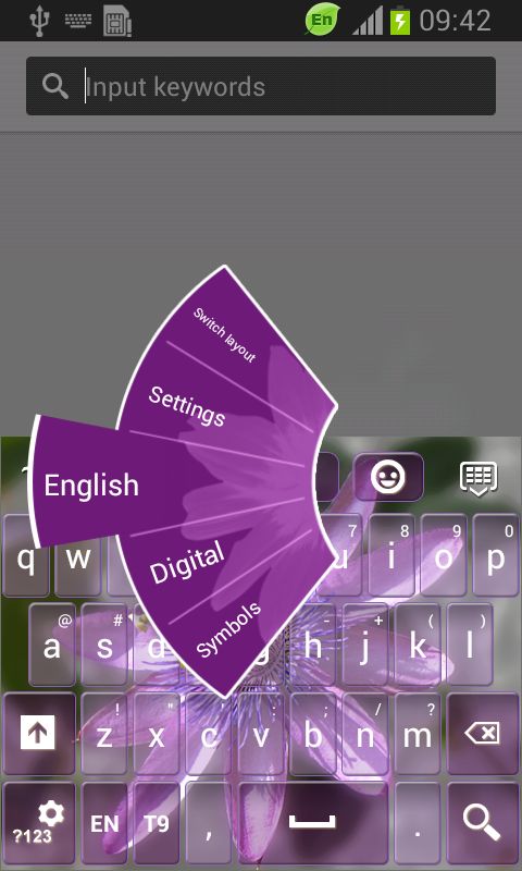 Passionflower Keyboard
