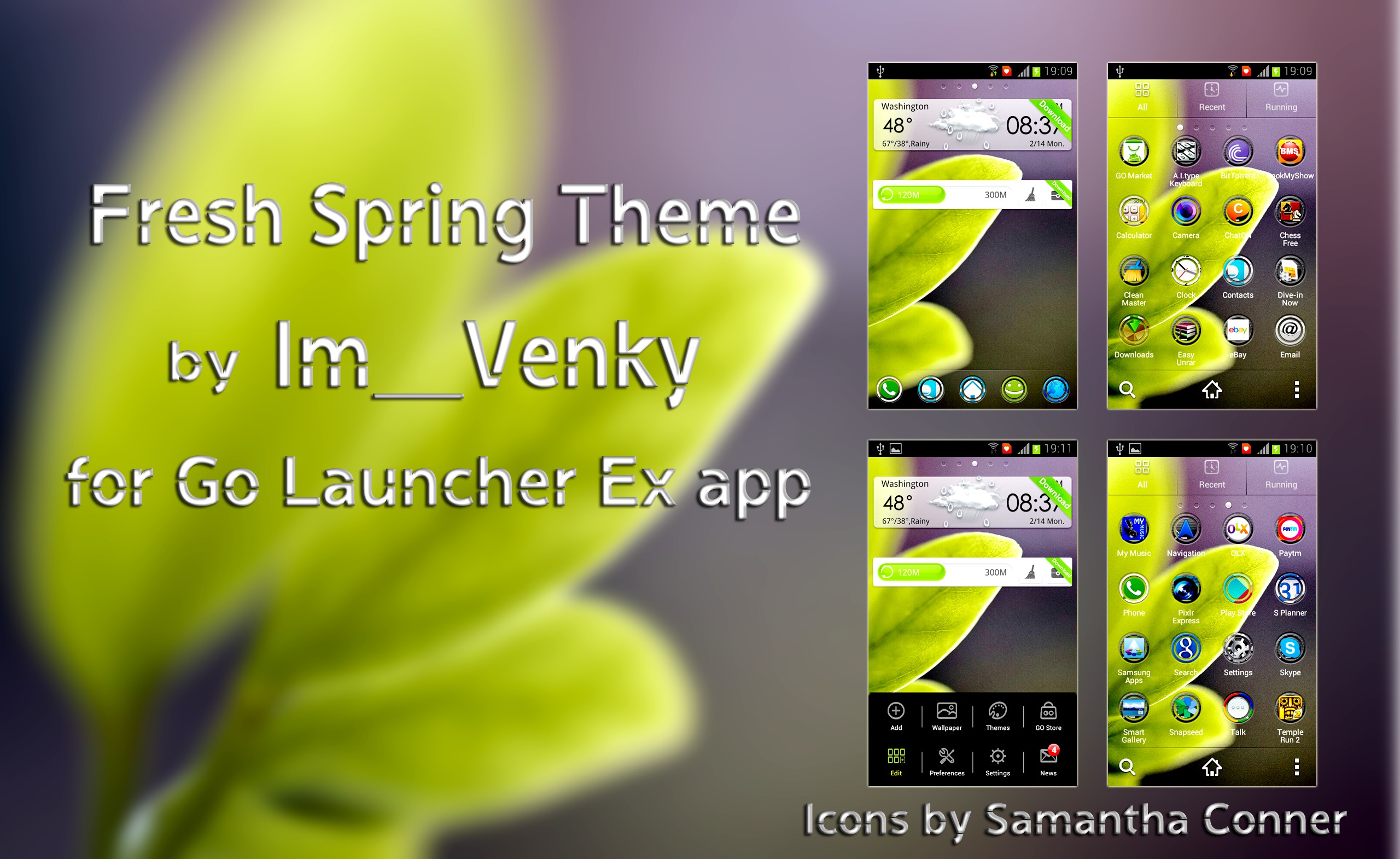 Fresh Spring theme by Im Venky