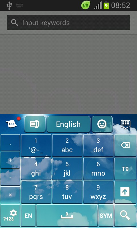 Keyboard for Galaxy S4 Active