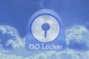 GO Locker Theme Blue Clouds-1