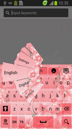 Sakura Flowers Keyboard