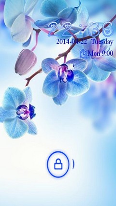 Blue Flower.
