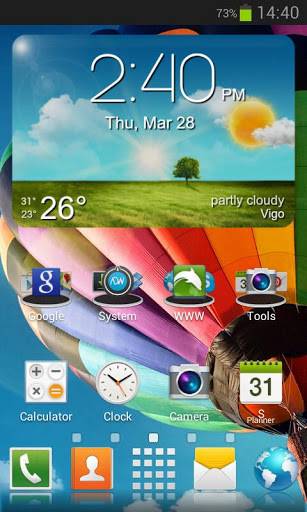Galaxy S4 HD Multi Launcher Theme v2.3