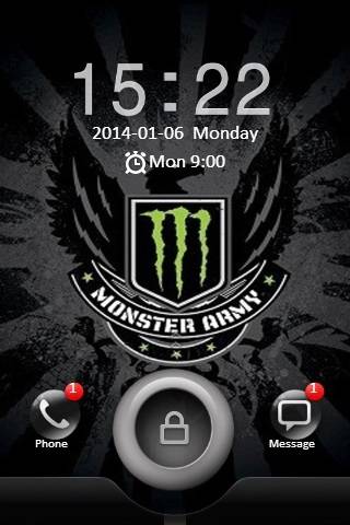Monster Army GO Launcher Theme