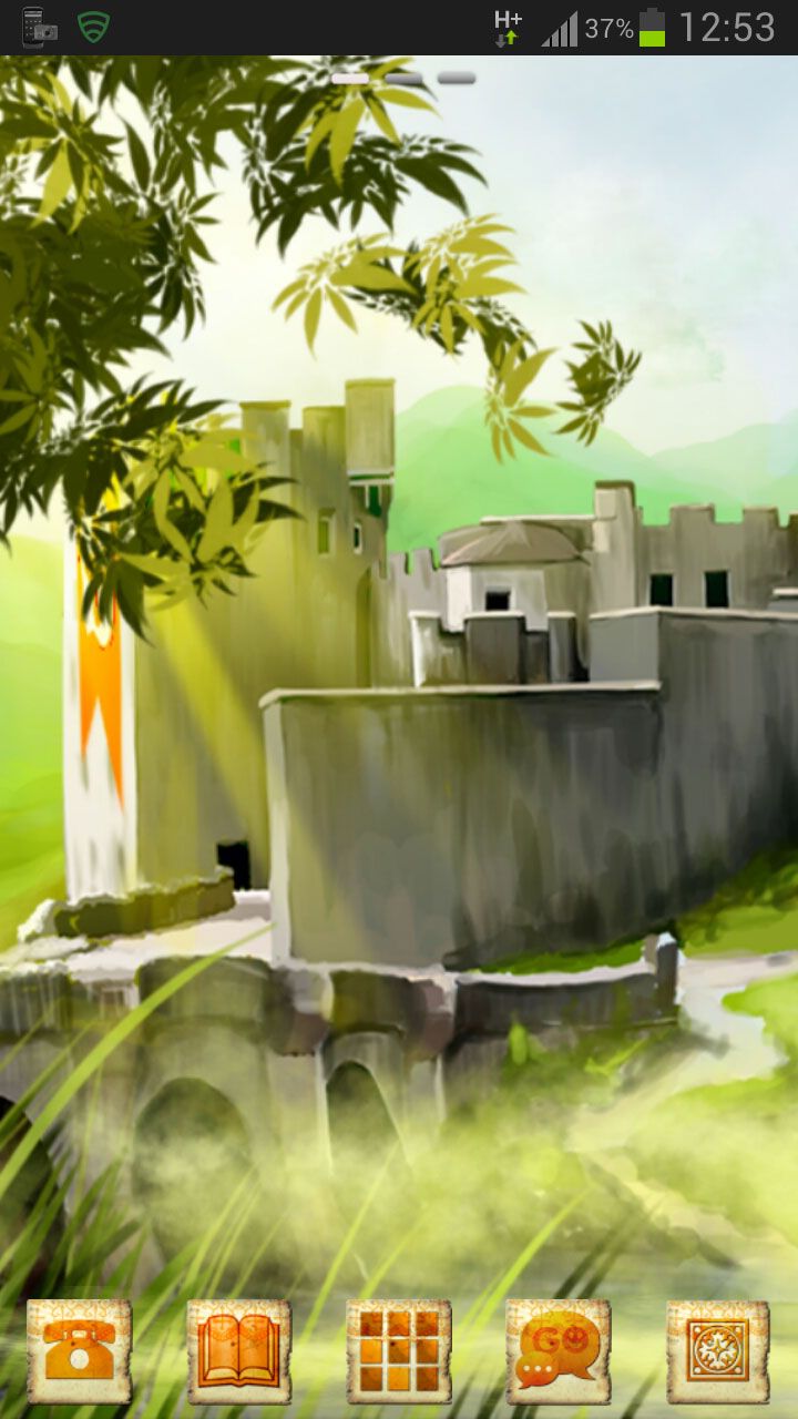 Go Launcher Stronghold Castle-release