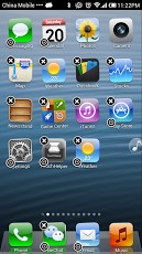 iPhone 5 Launcher Android App