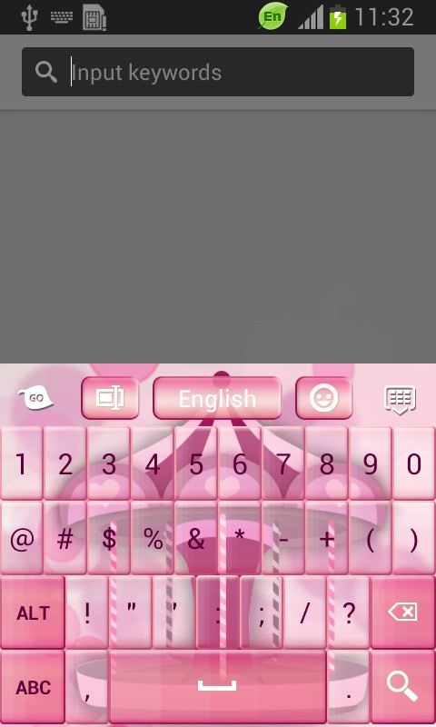 Pink Carousel Keyboard