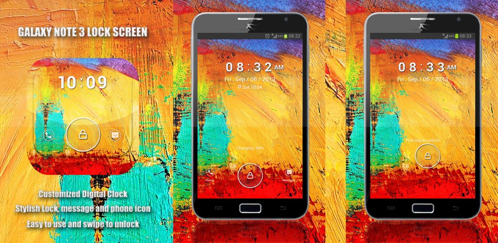 Galaxy Note 3 Lock Screen