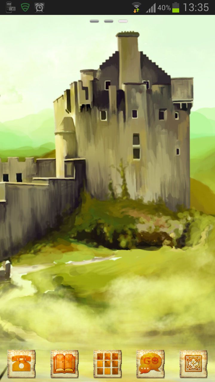 Go Launcher Stronghold Castle-release