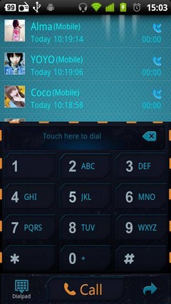 UFO GO Contacts Theme 3.0.0