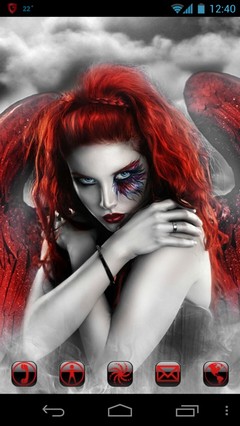 Red devil girl