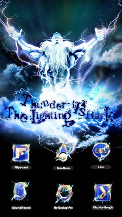 Thunder GO LauncherEX Theme v2.0