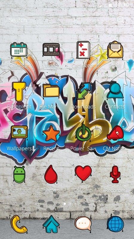 Graffiti Art Theme