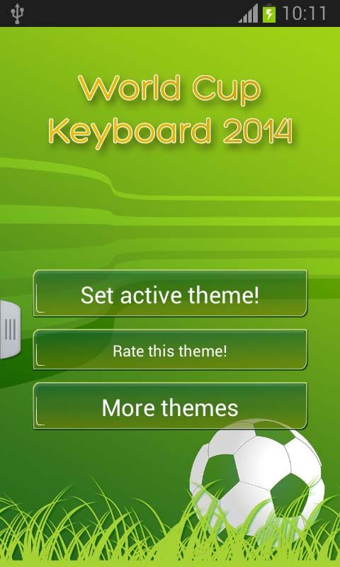 World Cup Keyboard 2014