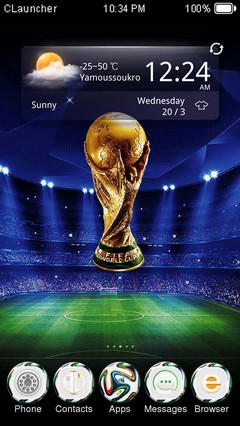 World Cup CLauncher Theme
