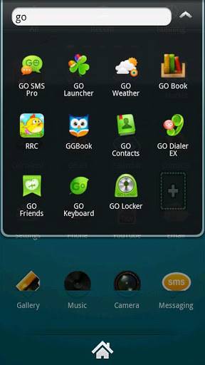Android Robot Go Launcher EX