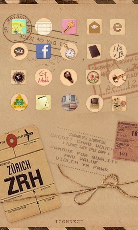 Vintage Letter iconstyle