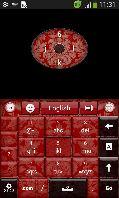 Red Wallpaper for GO Keyboard