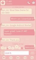 FlowerLove Theme GO SMS