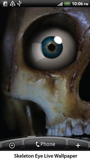 Skeleton Eye Live Wallpaper Android App Apk Com Visualz