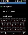 smart keyboard theme red