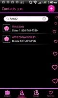 Go Contacts Theme Pink Hearts