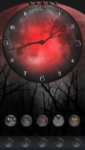 Twilight Moon Clock Widget