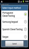 Portuguse CleverTexting IME