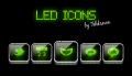 LED ICONS Set In Png File Formet